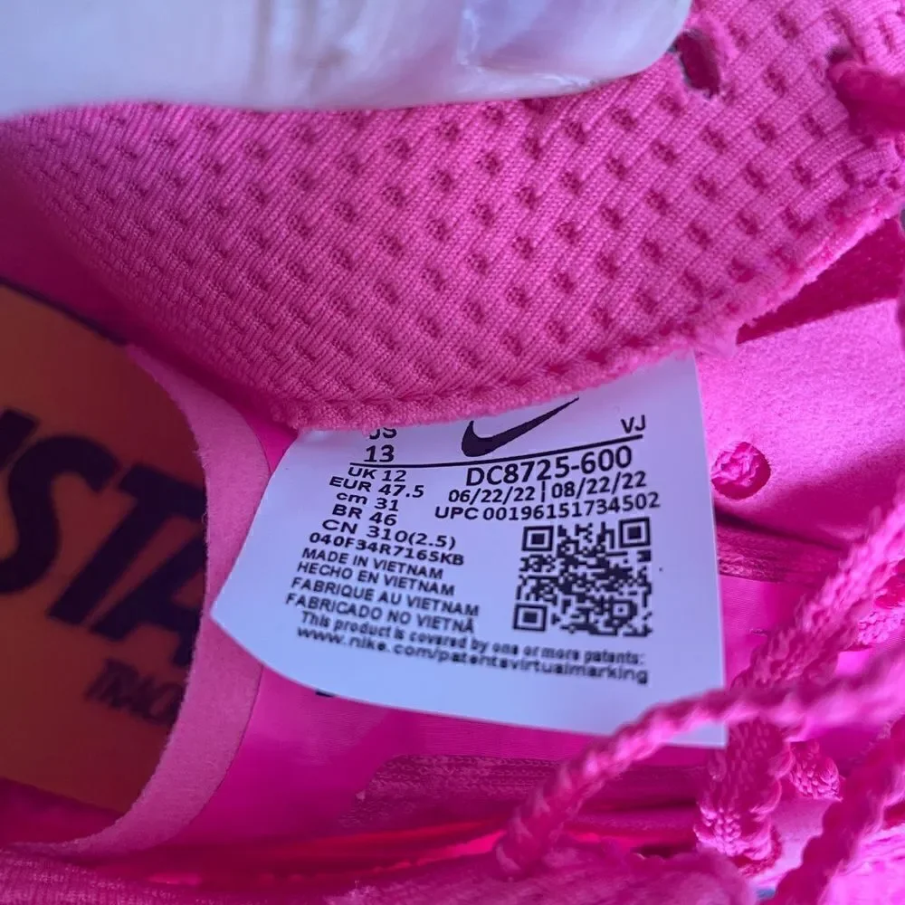 Nike Rival Distance Shoes Hyper Pink US Men 13/UK12/EU47.5(DC8725-600)No Spikes